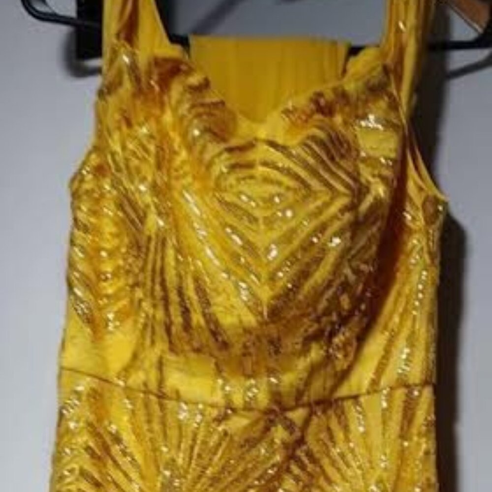 Gorgeous Yellow Dress